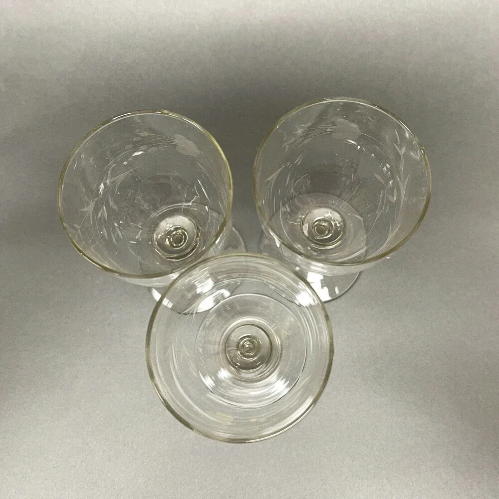 Unbranded wine glasses
